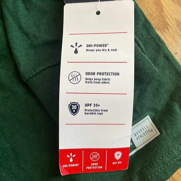 Vikings long sleeve shirt, NWT, men’s S, green/gold - Picture 3 of 3